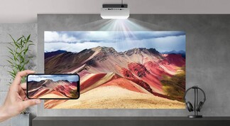 Übertragungen vom Smartphone sind dank AirPlay 2 sowie Screen Share kein Problem. (Bild: LG)