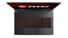 Die Gaming-Tastatur bleibt mit ihrer roten Beleuchtung immer im Blick.