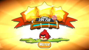 Angry Birds 2 auf dem Gigaset GS180