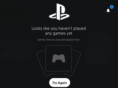 PS5-Dashboard zeigt die zuletzt gezockten Spiele