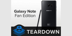 Samsung Galaxy Note Fan Edition: Refurbished Smartphone im Teardown