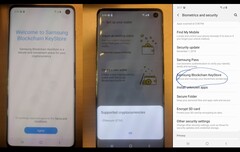 Eine Crypto-Wallet von Samsung findet sich auf einem geleakten Galaxy S10.