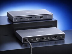 Das Ugreen 11-in-1-USB4-Dock unterstützt einen einzelnen 4K-Monitor mit 240 Hz oder zwei 4K-Monitore mit 120 Hz.