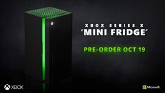 Der Xbox Mini Fridge wird noch in diesem Jahr ausgeliefert, rechtzeitig vor Weihnachten. (Bild: Microsoft)