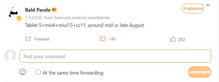 Laut Leaker soll im August auch eine Überraschung in Form des Mi CC11 auf uns warten.
