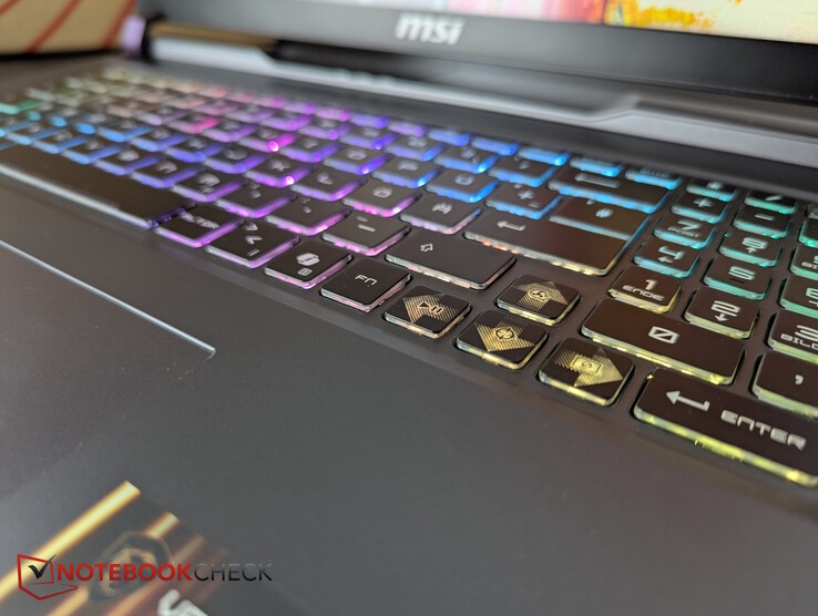 MSI Vector 17 HX AI A2XWIG. (Bild: Christian Hintze)