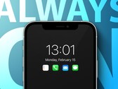 Dieses Konzeptbild von MacRumors lässt ungefähr erahnen, wie die Always-On-Anzeige des iPhone 13 Pro aussehen könnte