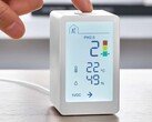 Der neueste Smart-Home-Sensor von Ikea kann unter anderem die Raumtemperatur und die Luftfeuchtigkeit messen. (Bild: Ikea)