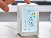 Der neueste Smart-Home-Sensor von Ikea kann unter anderem die Raumtemperatur und die Luftfeuchtigkeit messen. (Bild: Ikea)
