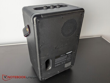 Einer der Full-Range-Treiber strahlt nach hinten ab