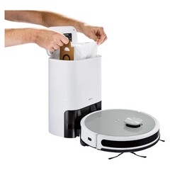 Medion X21 SW: Neuer Saug- und Wischroboter mit Absaugstation