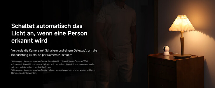 Die Einbindung in das Smart Home ist möglich (Bildquelle: Xiaomi)
