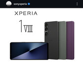 Hier abgebildet ist das Xperia 1 VII, nicht das Xperia 1 VIII