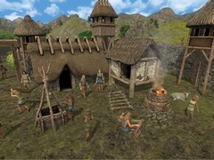 Gebäude in Dawn of Man.