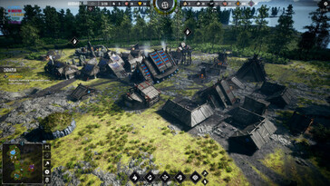 Ein Bild mit einem Dorf in Frozenheim.
