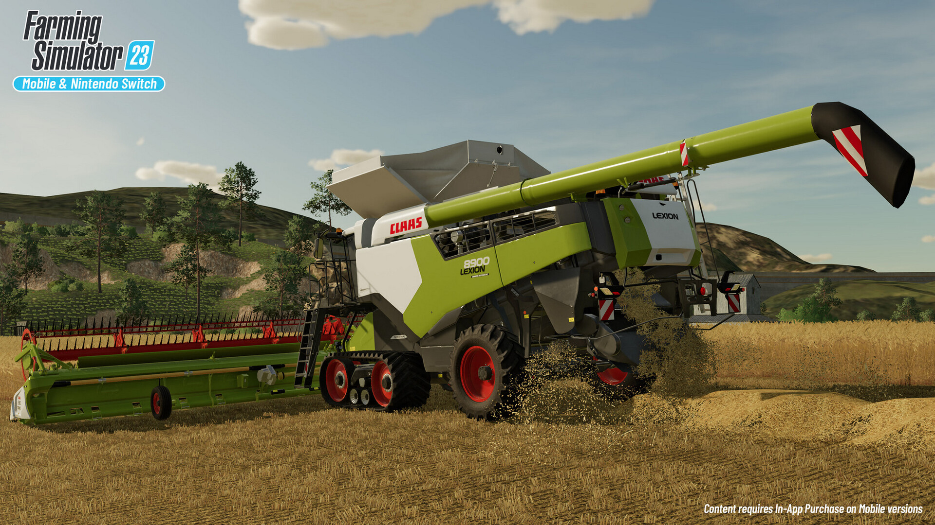 Landwirtschafts-Simulator 23: Über 130 Landwirtschafts-Maschinen für Nintendo  Switch -  News