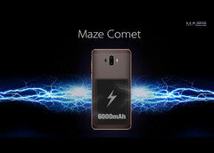 Das Maze Comet soll mit 6.000 mAh-Akku und Dual-Cam auf den Markt kommen.