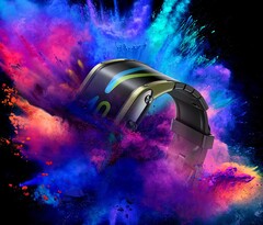 Das wird die Nubia Watch, offenbar wieder mit flexiblen AMOLED-Display, wie es Nubia bereits mit dem Nubia Alpha Konzept vorgeführt hatte.