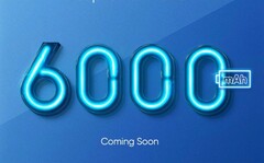 Realme hat einen Teaser veröffentlicht, laut dem das Unternehmen schon bald ein Smartphone mit einem 6.000 mAh fassenden Akku auf den Markt bringen möchte. (Bild: Realme)