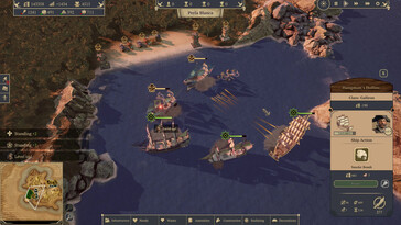 Eine Seeschlacht in Republic of Pirates.