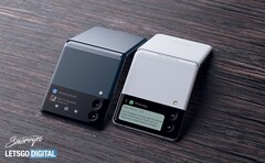 Samsung wird sein Galaxy Z Flip3 im Sommer mit größerem Außendisplay, flexiblem 120 Hz Innendisplay und Dual-Cam auf den Markt bringen. (Bild: LetsGoDigital)