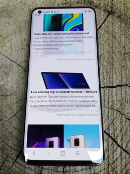 Xiaomi Mi 10 - outdoor