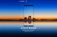 Das Gionee M7 bietet Midrange-Specs im trendigen Randlos-Design.