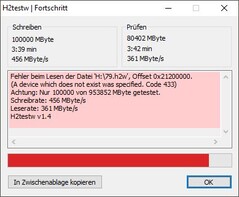 Überhitzung am PC-1-Thunderbolt-Port bei der Dauerbelastung