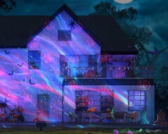 Die Neuerscheinung Govee Außenprojektorlichter startet mit Rabatt. (Bildquelle: Govee)