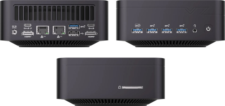Anschlussausstattung des Mini-PCs