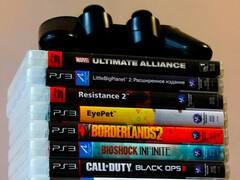 Anders als bei der Xbox 360 wurden Spiele für die Sony PlayStation 3 auf Blu-ray-Discs ausgeliefert.