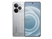 Das Realme 15 Pro soll mit einer auffälligen Rückseite in Silber angeboten werden. (Bildquelle: 91mobiles)