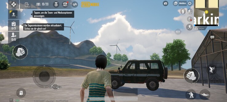 PUBG Mobile könnte theoretisch mehr, läuft aber auf den meisten Smartphones nur in 60 Hz.