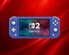 Nintendo Switch Lite mit Switch 2 Logo