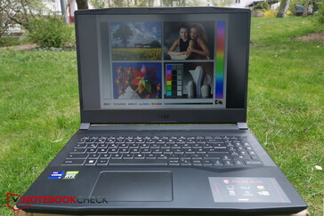 Im Freien bei Bewölkung