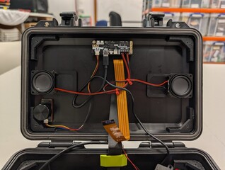 Lautsprecher und Audiosysteme können hinter dem Display installiert werden