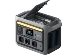 Das Stativ der C800 Plus wird im Gehäuse aufbewahrt