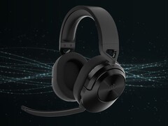 Die kabellose Variante des Corsair HS55 ist ausschließlich in Schwarz erhältlich. (Quelle: Amazon)