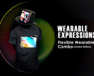 Royole verkauft verblüffende Flexible Wearables als T-Shirts und Hüte mit Display.