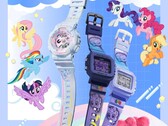 Die kommenden Baby-G x My Little Pony Uhren von Casio (siehe Bild) erscheinen in China. (Bildquelle: Casio)