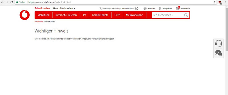 Sperre von Kinox.to Bild: (((i))), Twitter