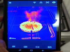 Doogee S98 Pro Hands-on-Test, Wärmekamera in Aktion (Quelle: eigene Aufnahme)