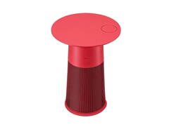 Das LG Aero Furniture ist Luftreiniger, Qi-Ladepad, Lampe und Tisch in einem. (Bild: LG)