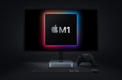Apples M1-SoC könnte eine solide Gaming-Performance bieten, zumindest verglichen mit anderen iGPUs. (Bild: Apple)