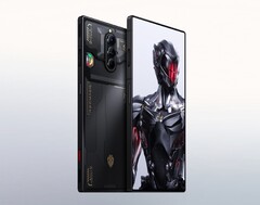 Das Nubia RedMagic 8 Pro setzt auf ein schickes Design mit besonders schmalen Bildschirmrändern. (Bild: Nubia)