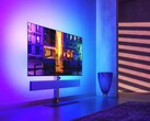 Der neueste Smart TV von Philips bietet ein schickes Design und hochwertigen Sound von B&W. (Bild: Philips)
