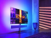 Der neueste Smart TV von Philips bietet ein schickes Design und hochwertigen Sound von B&W. (Bild: Philips)