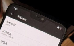 Das OnePlus 6 kommt wohl ebenfalls mit Notch an der Displayoberseite.