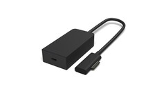 Das ist er also, der Surface Connector-auf-USB-C-Adapter, der Ende Juni auf den Markt kommt. (Bild: Microsoft)