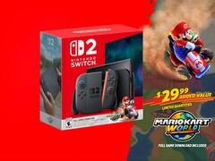 Im Bild: Das Banner des Nintendo Switch 2 Mario Kart World Bundles.(Bildquelle: Amazon / bearbeitet)